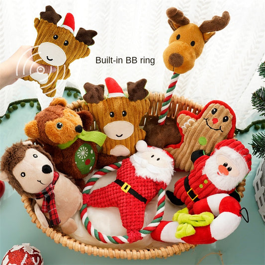 Plush cat vocalizes resistant to biting and grinding teeth to relieve boredom dog and cat toy products