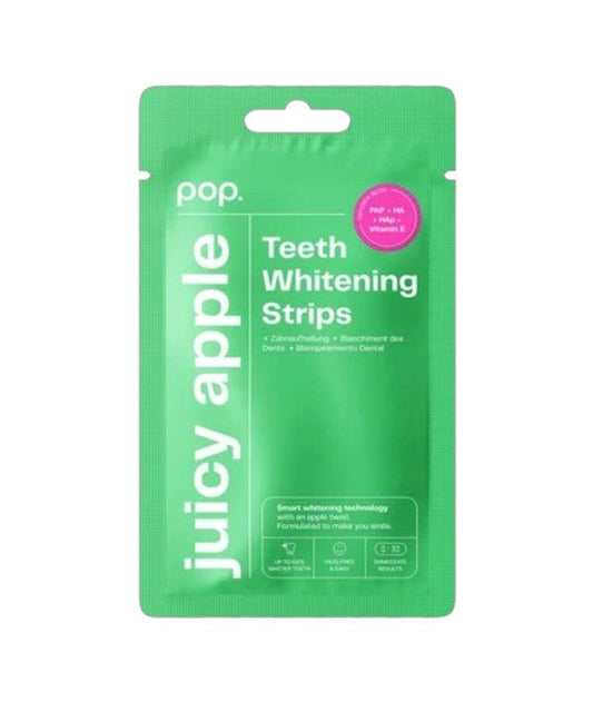 Pop Oral Beauty Pop Juicy Apple Teeth Whitening Strips