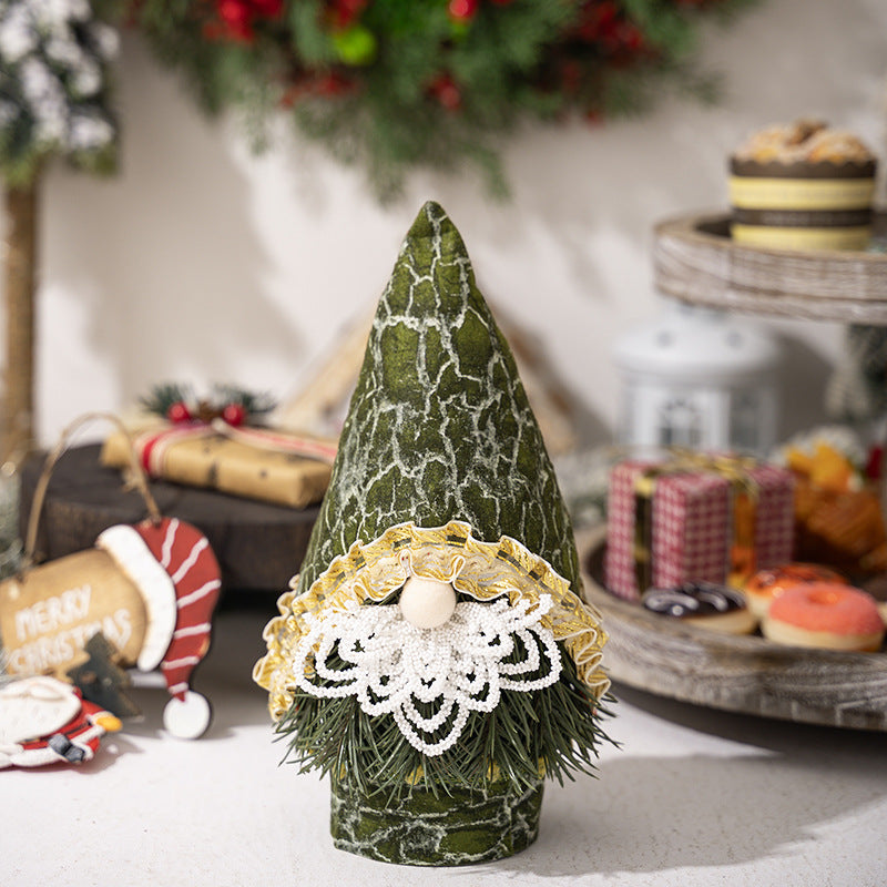 New Christmas Decoration Products Creative Christmas Tree Dwarf Doll Ornament Christmas Tree Faceless Doll