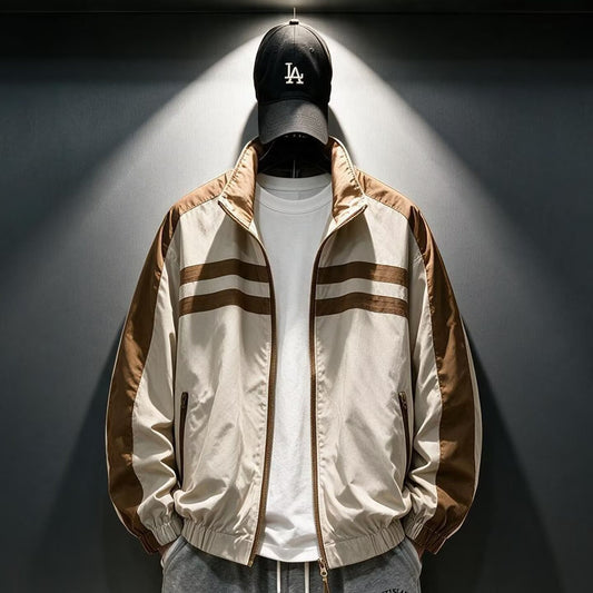 Men's Casual Stand Collar Jacket